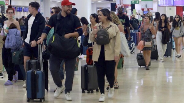 Desciende de nueva cuenta flujo de pasajeros en Aeropuerto de Cancún