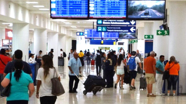 Registra Aeropuerto de Cancún 592 vuelos este sábado