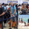 Viento en popa aforo de pasajeros en Aeropuerto de Cancún