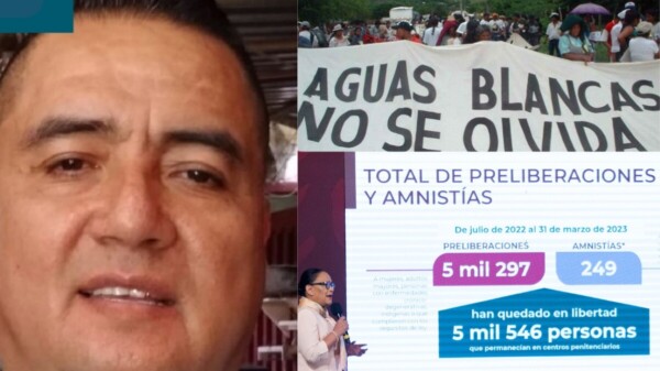 Liberan a sobreviviente de la masacre de Aguas Blancas
