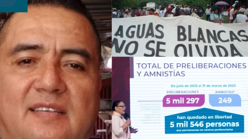 Liberan a sobreviviente de la masacre de Aguas Blancas