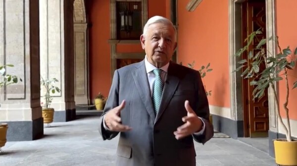 Reaparece AMLO en video, estoy bien de salud, asegura
