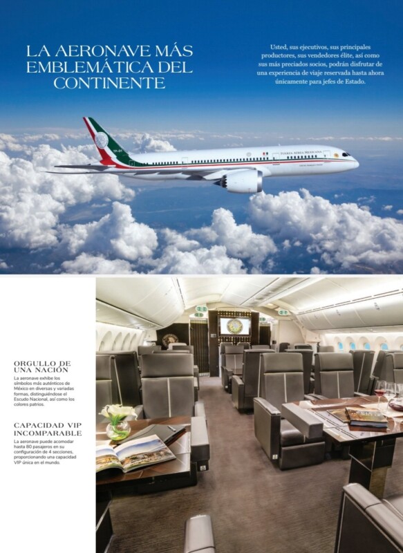 Ya se fue el avión presidencial, ayer por la tarde realizó su último despegue del Aeropuerto Internacional de la Ciudad de México. Adiós a ese símbolo de corrupción y de derroche; su costo ha sido un insulto para el pueblo de México. 