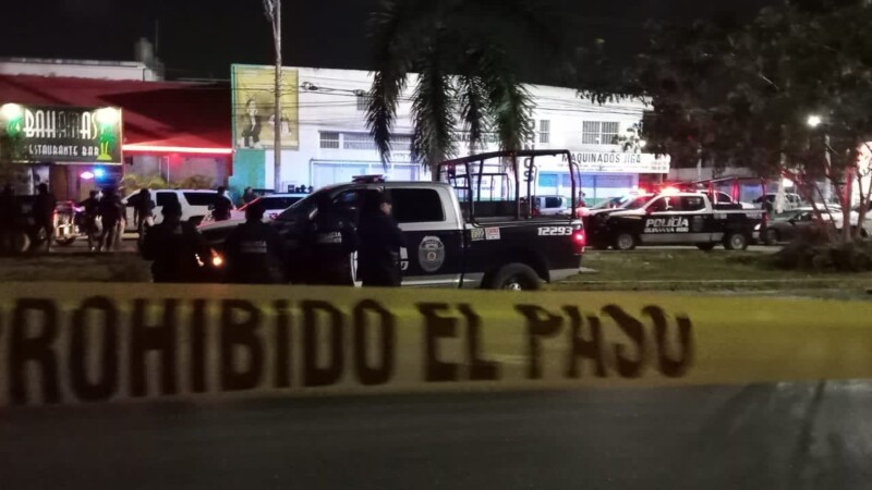 Balacera en Cancún deja seis detenidos y dos lesionados.