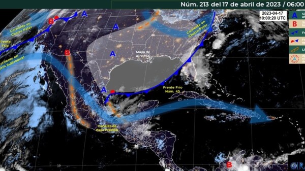 Pronóstico del clima para hoy lunes 17 de abril 2023 en Quintana Roo.