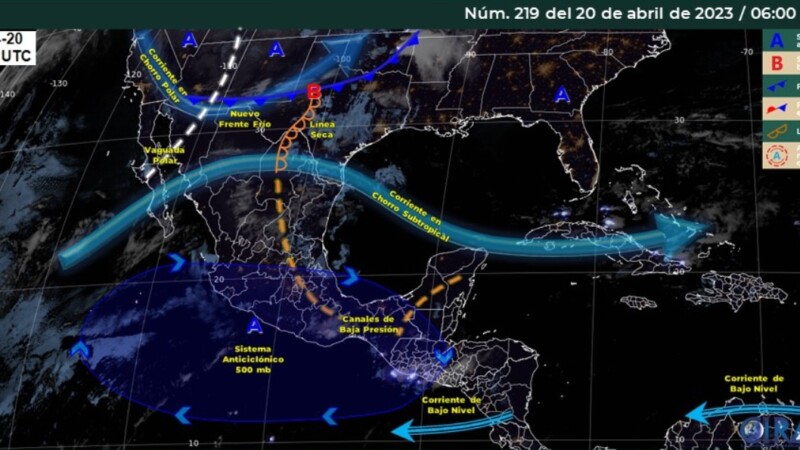 Pronóstico del clima para hoy jueves 20 de abril 2023 en Quintana Roo
