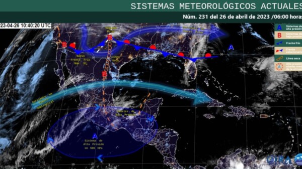 Pronóstico del clima para hoy miércoles 26 de abril 2023 en Quintana Roo