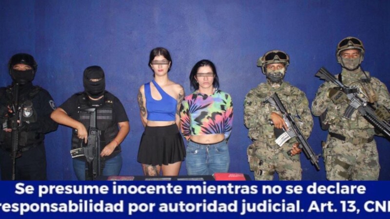 Caen dos colombianas narcomenudistas en Privadas Turquesa en Cancún