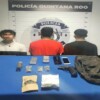 Caen 3 jóvenes, dos menores de edad, con arma y drogas