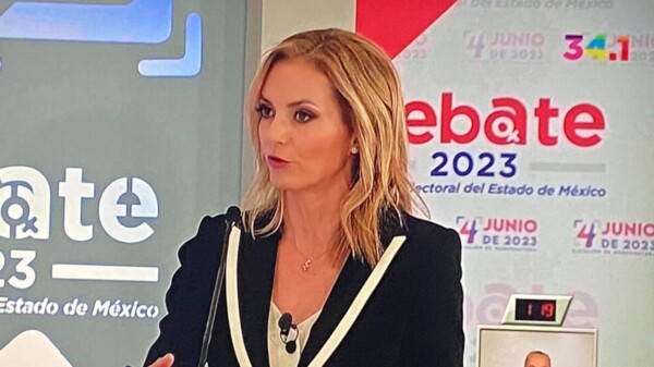 Gana la “moderadora” el debate entre Delfina Gómez y Alejandra del Moral