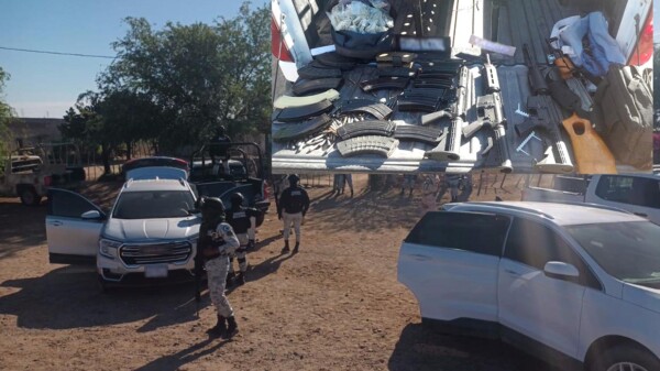 Militares decomisan material bélico en Sonora