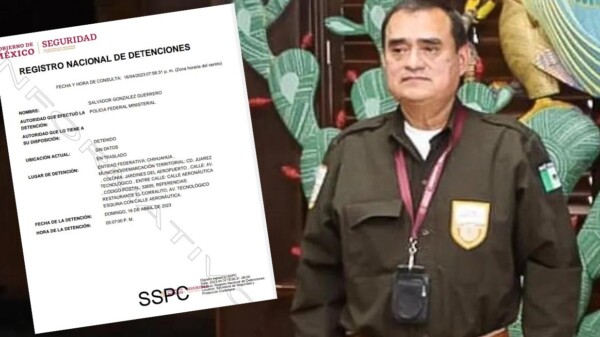 Encarcelan a exdelegado del INM en Ciudad Juárez por homicidio