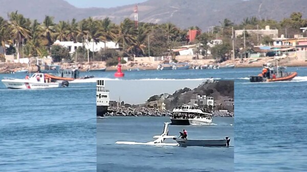 Muere bebé en desplome de avioneta en Mazatlán