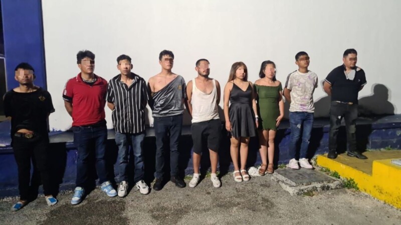 Detenidos en la Zona Hotelera por lesiones y resistencia