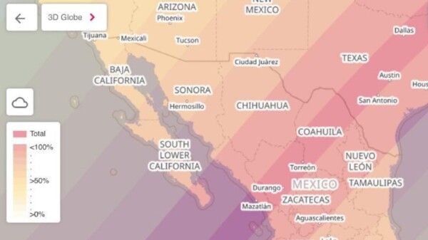 Eclipse 2024 será visible desde Mazatlán hasta Piedras Negras