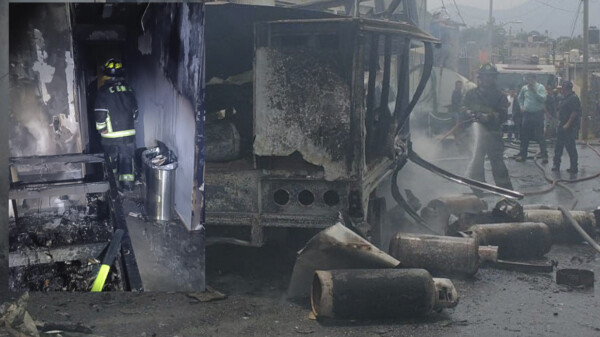 Incendio de camión de gas causa evacuación masiva en CDMX