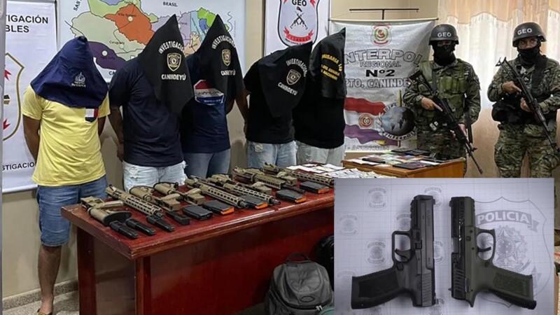 Interpol logra incautar 8 mil 263 armas en mega operativo internacional