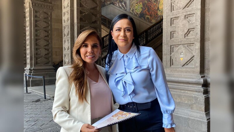 Trabajan Mara Lezama y Ariana Montiel en el bienestar social y por los que menos tienen en Quintana Roo