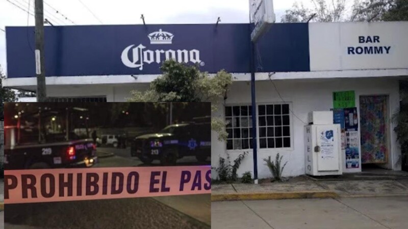 Perpetran hombres armados masacre en bar de Veracruz