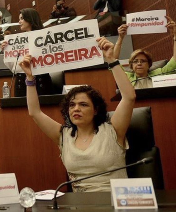 La olvidadiza Mariana Gómez pidiendo cárcel para el clan Moreira (Humberto y Rubén) pero evidentemente hoy ni se acuerda de eso, como el de la Guardería ABC. 