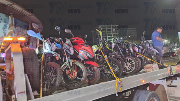 Asegura Policía y Tránsito más de 30 motocicletas en Cancún