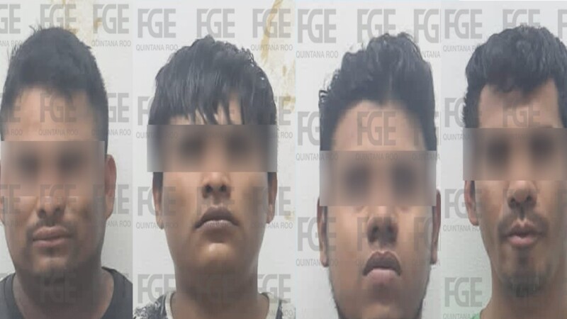 Vinculan a proceso a cuatro presuntos sicarios en Tulum