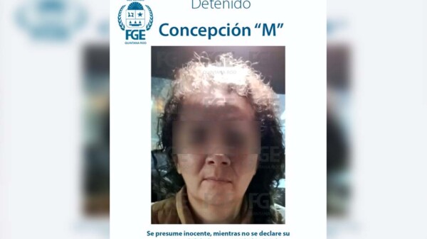 Detienen a mujer implicada en triple homicidio en Cancún