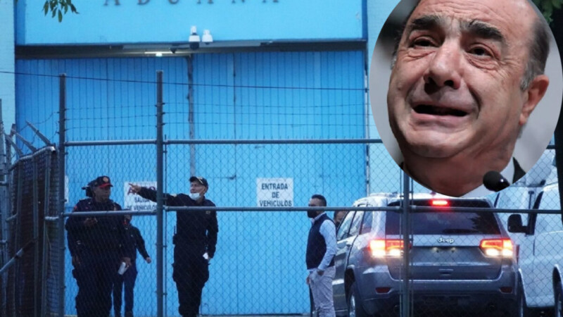 Trasladan nuevamente al hospital de cardiología a Murillo Karam