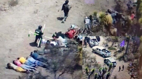 Autoridades "rescatan" a grupo de migrantes en SLP