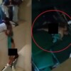 Evitan médicos que paciente del IMSS se arroje de último piso de hospital (VIDEO)