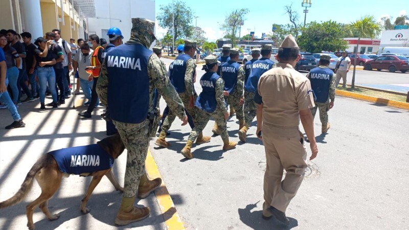 Evacuan 817 inmuebles en Quintana Roo por Simulacro Nacional