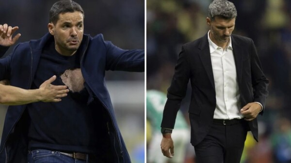 VIDEO: Así rompió Tano Ortiz la playera de Larcamón.