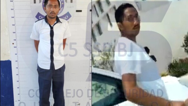 Detienen a taxista que agredió a un operador de Uber en Cancún (VIDEO).