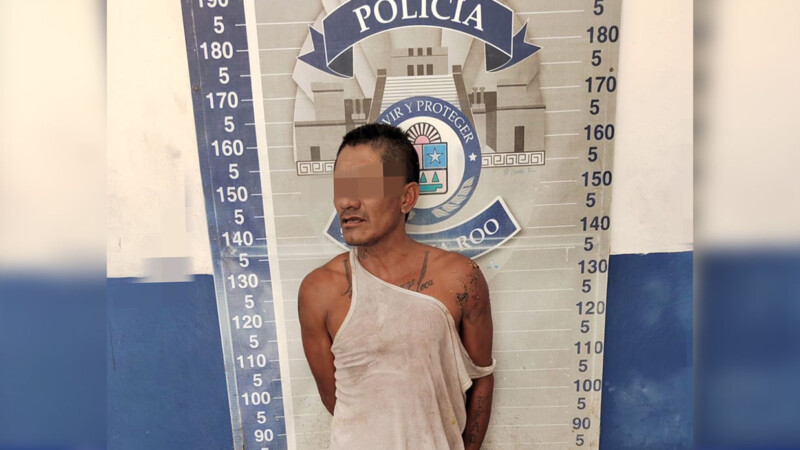 Detienen a presunto violador de niña de 3 años en Chetumal