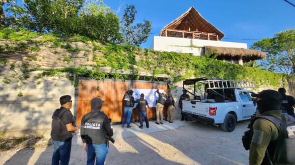 Catea la Fiscalía de Quintana Roo dos predios en Tulum.
