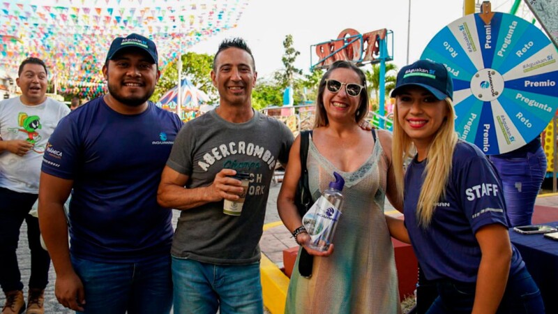 Aguakan se suma a los festejos del 53 Aniversario de Cancún, ciudad con gran futuro