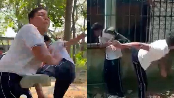 Alumno propina golpiza a su compañero de secundaria