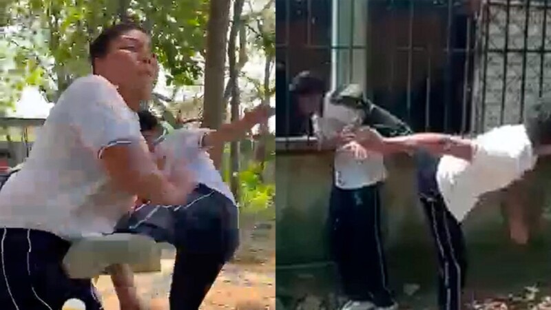Alumno propina golpiza a su compañero de secundaria