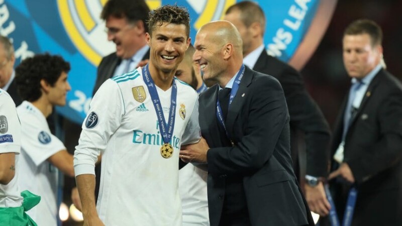 Cristiano Ronaldo quiere a Zinedine Zidane en Arabia