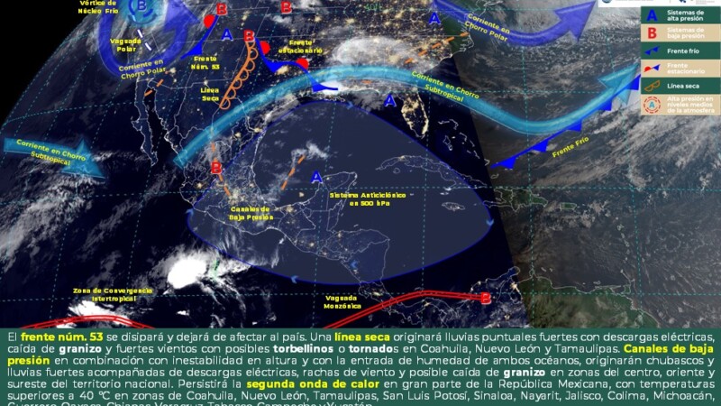 Pronóstico del clima para hoy viernes 5 de mayo 2023 en Quintana Roo