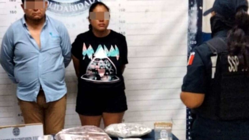 Manipulaban droga a bordo de un vehículo en La Guadalupana