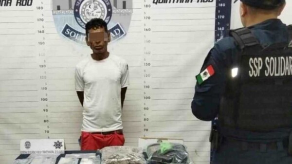 Decomisan 160 dos de enervantes a narcomenudista en la colonia Ejido