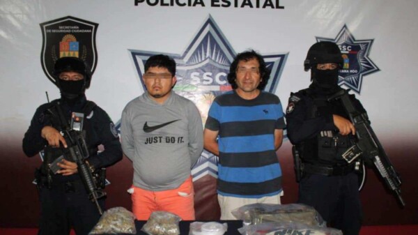 Caen dos narcomenudistas en la Supermanzana 61 de Cancún