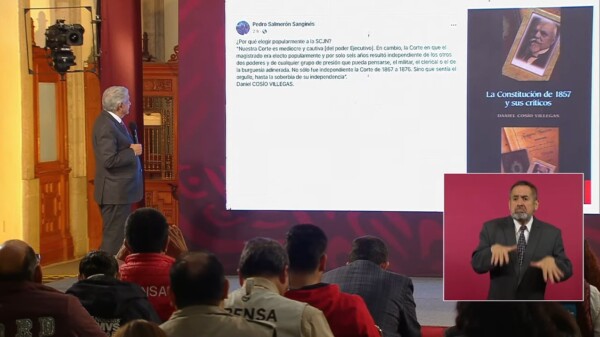 Respalda AMLO consulta ciudadana sobre reforma a Poder Judicial