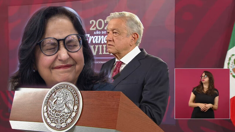 Sugiere AMLO no denunciar a Piña; la convertiría en mártir