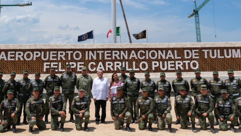 Supervisa AMLO avances en Tramo 5 y Aeropuerto de Tulum