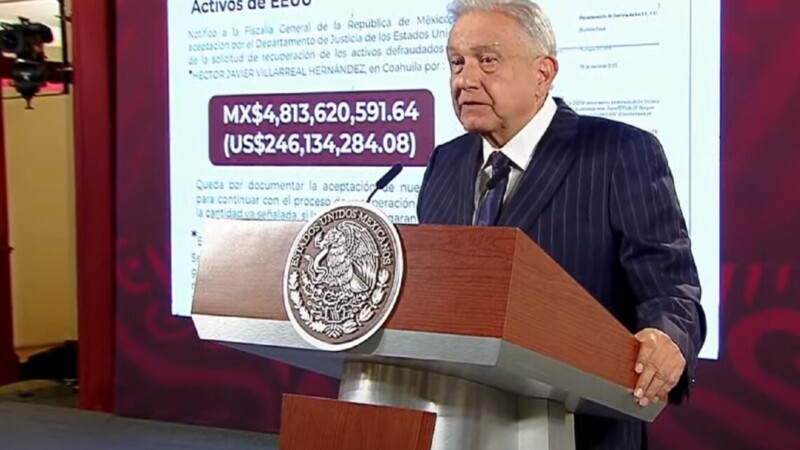 “Devolveremos dinero devuelto por EU al pueblo de Coahuila”