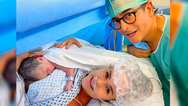 Adal Ramones da la bienvenida a Cayetano, su cuarto hijo