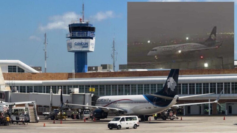 Pese a cierres de AICM y AIFA, Aeropuerto de Cancún registra 595 vuelos