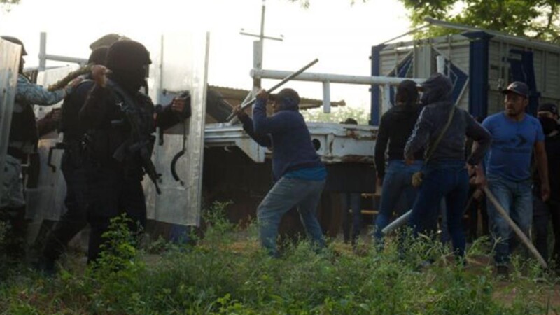 Pobladores de Chiapas agreden a personal del Ejército mexicano